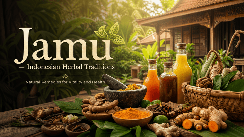 Jamu — Traditions Herbales Indonésiennes