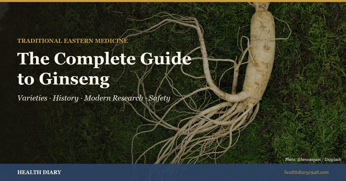 The Complete Guide to Ginseng: Varieties, History, and Modern Research