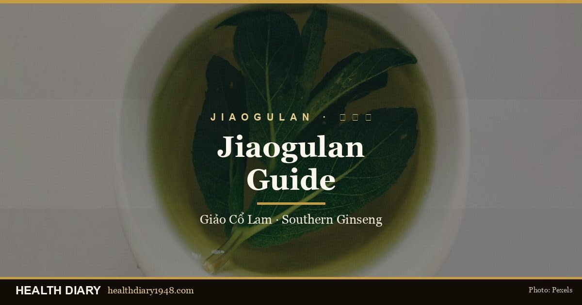 Jiaogulan (Giảo Cổ Lam) Guide: Southern Ginseng & Gypenosides