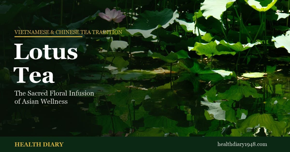 Lotus Tea: The Sacred Floral Infusion of Asian Wellness