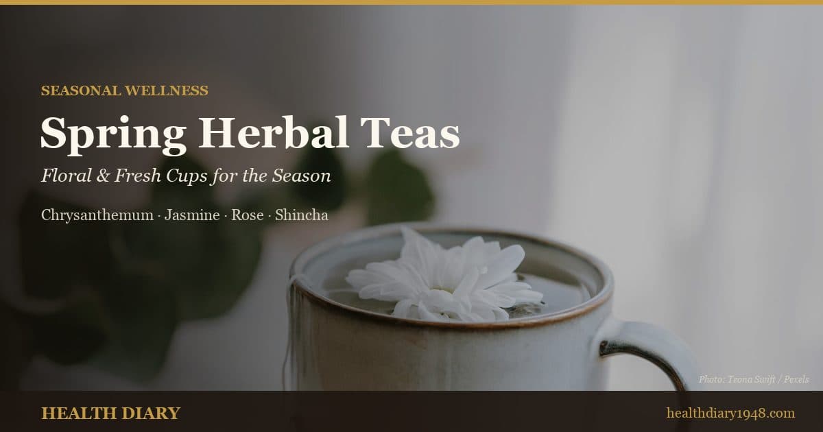 Spring Herbal Teas: Floral & Fresh Cups for the Season